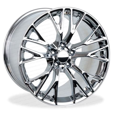 C7 Corvette Z06 Style Reproduction Wheels : Chrome – West Coast Corvettes