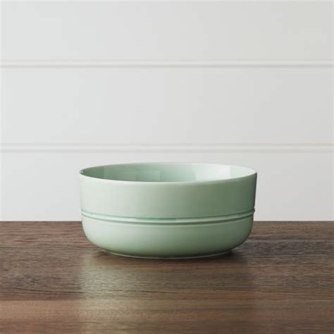 Hue Green Bowl + Reviews | Crate and Barrel