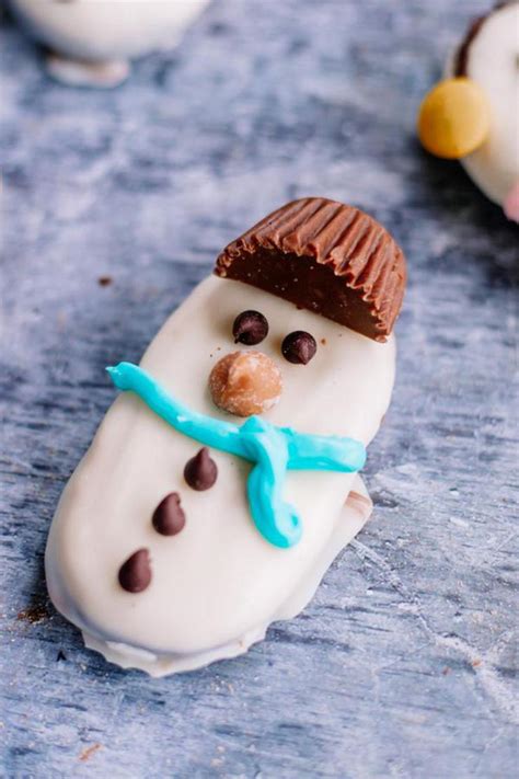 Christmas Cookies – BEST Snowman Cookie Recipe – {Easy} Holiday Cookies – Party Food – Desserts ...