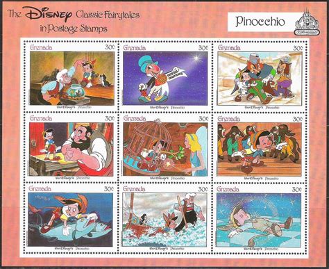 My Postage Stamps Collection: Disney - Grenada