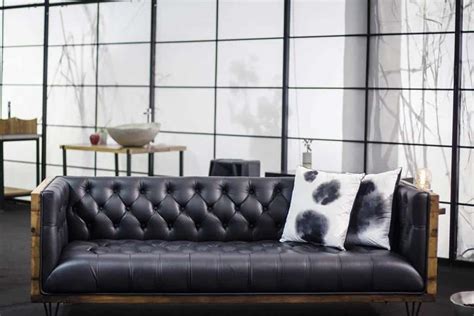 19 Black Leather Sofa Ideas For Your Living Room - Home Decor Bliss