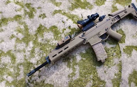 Wallpaper ACR, Bushmaster, automatic rifle, At the table, Magpul images for desktop, section ...