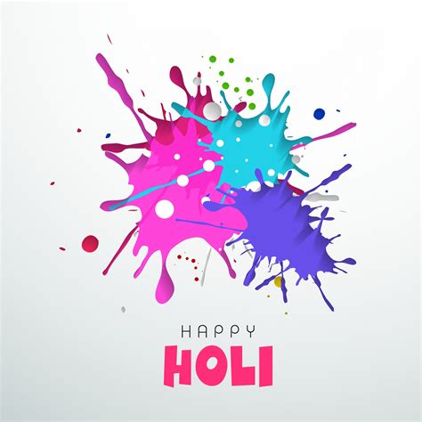 Festival of Colors, Happy Holi Concept. 23683038 Vector Art at Vecteezy