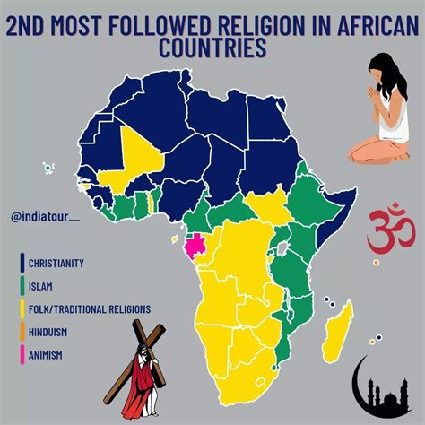 South African Religion Map