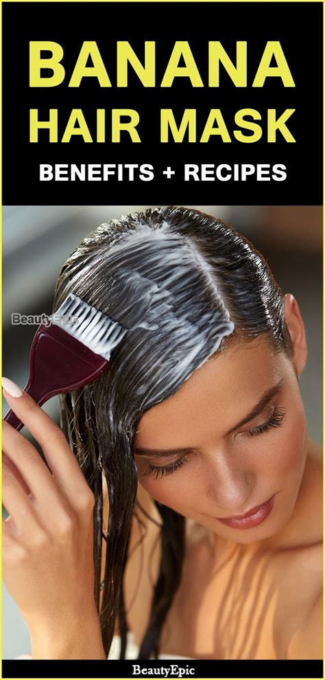 Banana Hair Mask: Benefits & 7 Best Homemade Hair Mask Recipes | Banana hair mask, Banana for ...