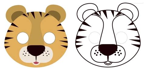 Tiger Mask Printable | Chinese New Year Crafts - Joy in Crafting