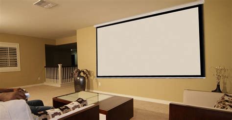 Home Theater Projector Screen Buying Guide » Screen Advice