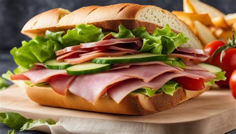 The Subway Grand Slam Ham Sandwich: Ingredients, Price and Calories