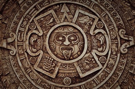 Aztec Sun God Photograph by Brandon Bourdages - Fine Art America