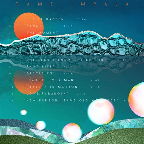 Tame Impala Album Cover Redesign on Behance