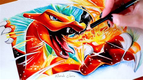 DRAWING Charizard POKEMON Art - YouTube