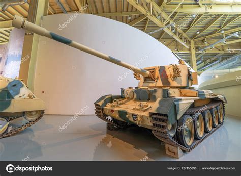 Royal Tank Museum Amman Jordan May 2024 Vintage British Charioteer — Stock Editorial Photo ...