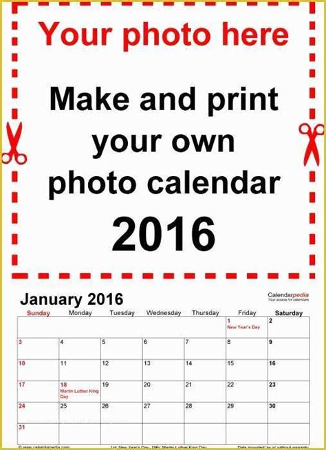 Free Make Your Own Calendar Templates Of Create Your Own Printable ...