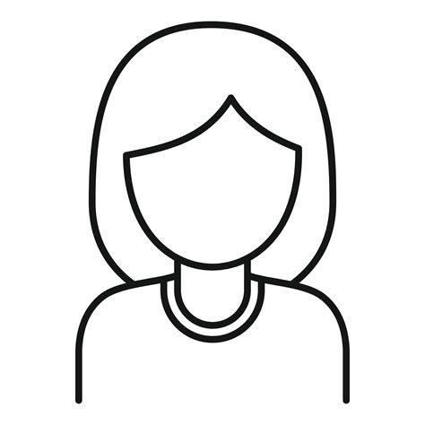 Tv press person icon, outline style 14505068 Vector Art at Vecteezy