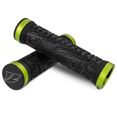 BV Bike Handlebar Grips, Double Lock-on Bicycle Grip Handle Bar End Holding Locking Grips, for ...