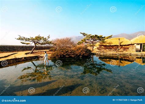 Naganeupseong Nagan Folk Village in Suncheon, Korea Editorial Image ...