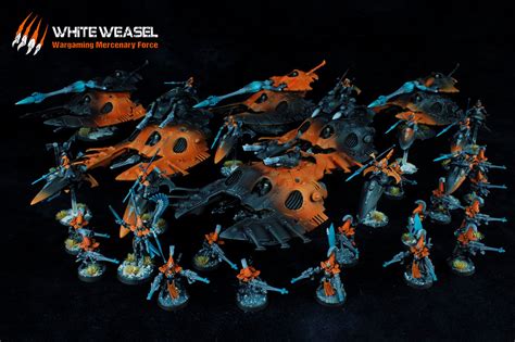 Eldar Craftworlds Telennar Army - White Weasel Studio