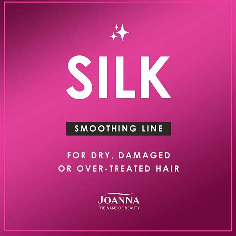 Joanna Professional Silk Protein Hair Mask – Smoothing Hair Products with Silk Proteins ...