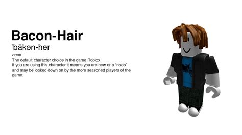 Roblox Bacon Hair Baby