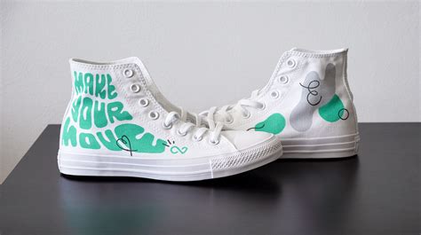 Custom Converse sneakers on Behance