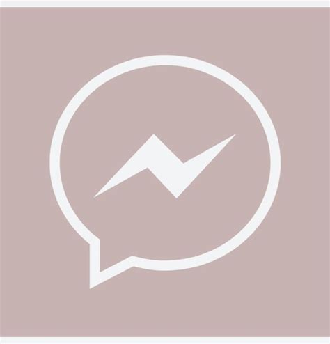 Messenger aesthetic icon | App logo, Messenger logo, Icon