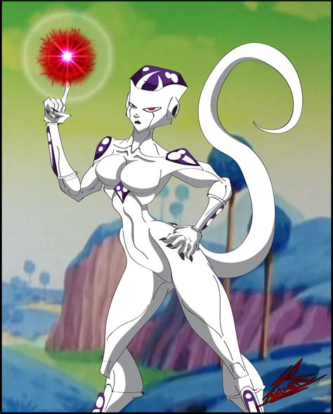 Female Frieza by Sub-Real on DeviantArt