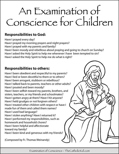 Act Of Contrition Prayer Kids | Kids Matttroy