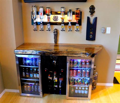 Amazing bar. Magnolia wood. | Man cave home bar, Bars for home, Home ...