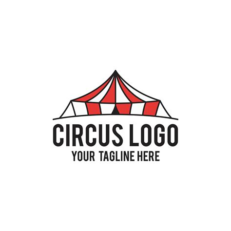 circus logo design modern concept 11756235 Vector Art at Vecteezy