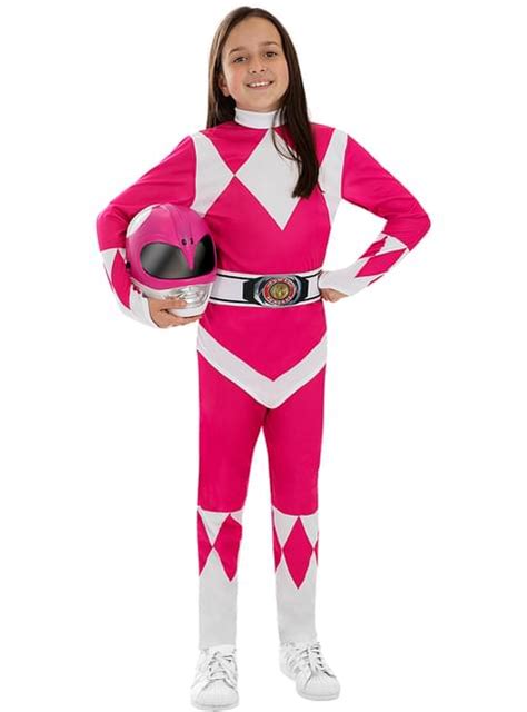 Pink Power Ranger Costume for Kids | Funidelia