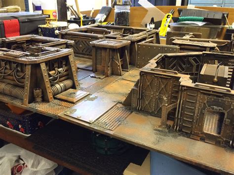 Warhammer terrain, Wargaming terrain, Modern game tables