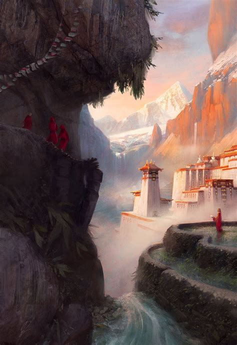 Shambhala: Valley of Nyiden, Bruce Brenneise on ArtStation at https ...