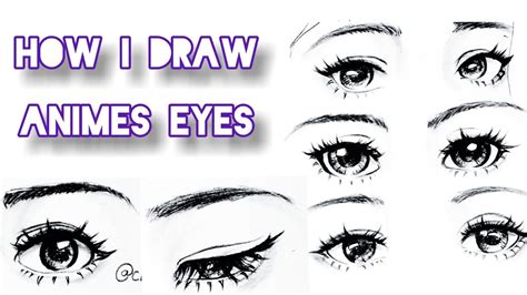 Anime Eyes Realistic Drawing