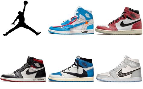 Top 5 Air Jordan 1 colorways and their prices