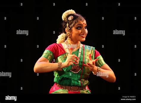 bharatha natyam is the classical dance form of tamil nadu.it is popular all over the world Stock ...