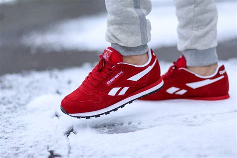 Reebok Classic Leather "Red Suede" | SBD