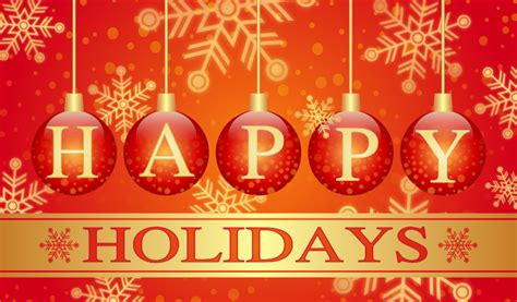 Happy Holidays - Card - Openclipart