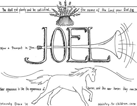 Prophet Joel Coloring Page Coloring Pages