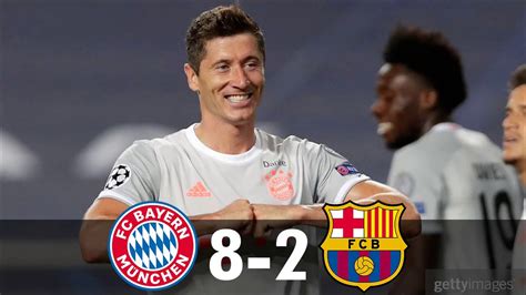 bayern vs barca 8 2 Munich münchen - Europedias