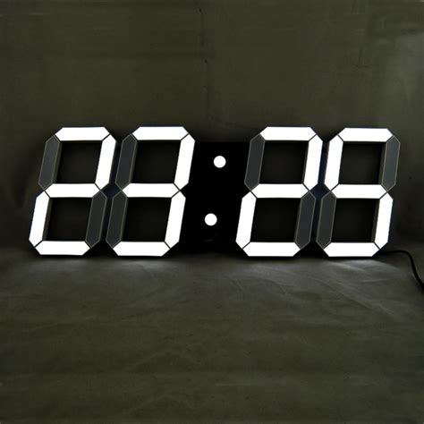 Large Wall Clock: Large Digital Wall Clock Led