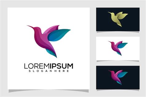 Premium Vector | Abstract bird logo