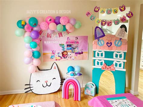 Gabby's Dollhouse (Cat Party) / Birthday "Maddie's 5th Birthday Party " | Catch My Party