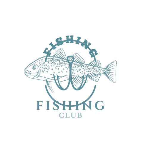 Fishing logo design template illustration . Sport fishing Logo 7861716 Vector Art at Vecteezy