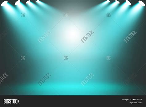 Spotlight Blue On Image & Photo (Free Trial) | Bigstock