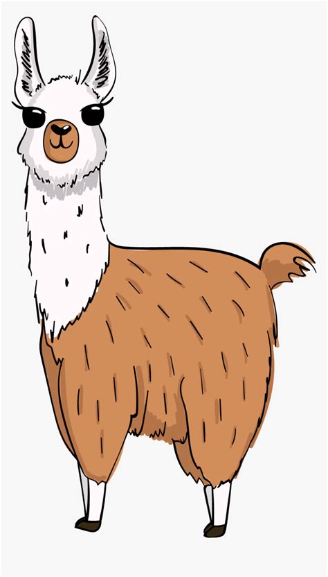 Llamas Llama Animals Ftestickers - Llama Cartoon Transparent Background ...