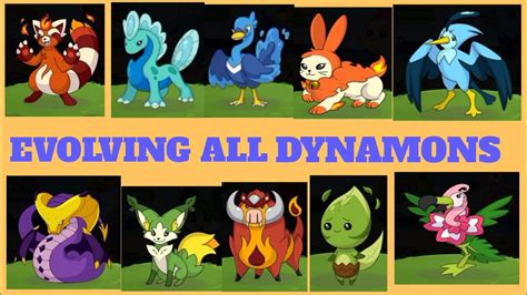 Dynamons World | EVOLVING ALL DYNAMONS!!!!! - YouTube