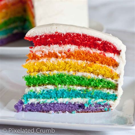 Sweet and Delish Rainbow Cake - Colors Photo (34691700) - Fanpop