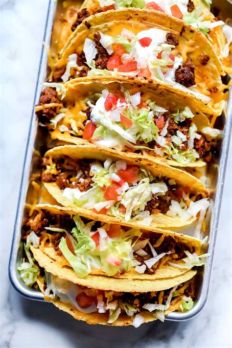 Just Like Taco Bell Tacos Recipe - foodiecrush .com