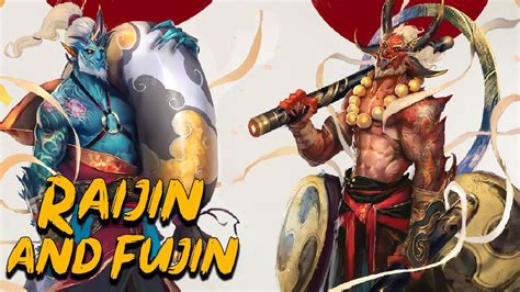 Raijin and Fujin: The Gods of Lightning and Wind - Japanese Mythology - See U in History - YouTube