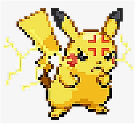 Pikachu Angry Face